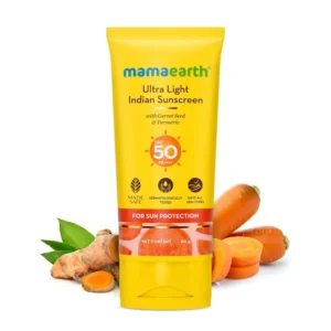 Mama Earth Ultra Light Indian Sunscreen (1)