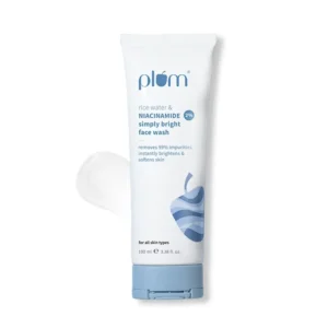 Plum Facewash Rice Water & 2% Niacinamide