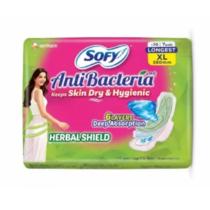 Sofy Anti Bacteria Sanitary Pads XL (MRP 70)