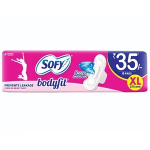 Sofy Bodyfit Sanitary Pads XL (MRP 35)
