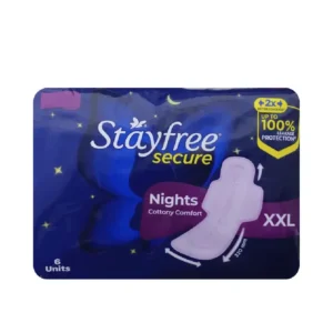 Stayfree Secure Nights Sanitary Pads XXL (MRP 50)