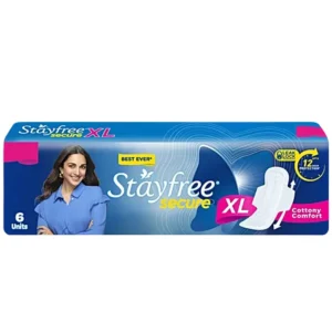 Stayfree Secure Sanitary Pads XL (MRP 48)