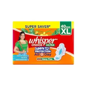 Whisper Choice Sanitary Pads XL (MRP 320)